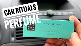 RITUALS CAR PERFUME  RITUALS UNBOXING  Holy Lotus amp White Tea Rituals  itsmilkyways [upl. by Madelle]