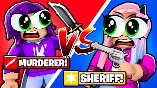 Murderers vs Sheriffs Duels on Roblox [upl. by Edalb]