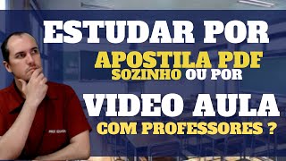 APOSTILA ou VÍDEO AULA Qual O Melhor Método De Estudos para o ENCCEJA 2024 [upl. by Ayenat]