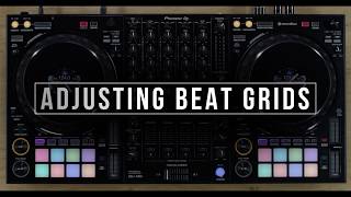 DDJ1000 Tutorial  Adjusting Beat Grids [upl. by Idoj997]