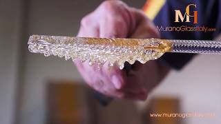 Amazing Glass Blowing  Murano Chandelier Glassmaking Demonstration – Made in Murano Italy 2018 [upl. by Lladnor]