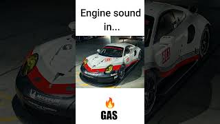 Porsche 911 RSR ENGINE SOUND 🔊🔥 automobile memesporsche911 [upl. by Bettye]