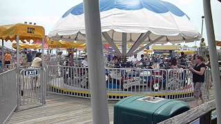 Point Pleasant Boardwalk Jenkinsons Train Ride POV July2012 [upl. by Lange]