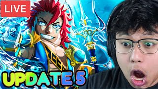 🔴LIVE UPDATE 5 GRIND New World New Secret Units New BattlePass  Anime Defenders [upl. by Otrebireh212]