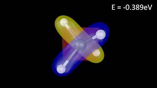 79  Molecular orbitals methane [upl. by Eam]