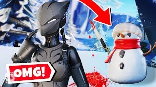 NEW LYNX AND SNEAKY SNOWMAN PLAY WHODUNNIT Custom Gamemode in Fortnite Creative Mode [upl. by Fry]