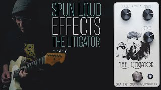 Demos in the Dark  Spun Loud Effects Litigator Overdrive  Pedal Demo [upl. by Akim708]