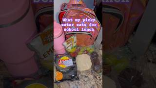 What my picky eater eats for school lunch schoollunch pickyeater [upl. by Ajad352]