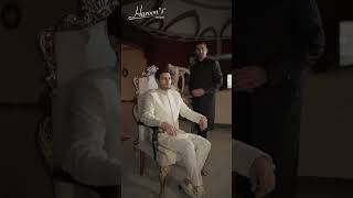 OffWhite amp Black Sherwani Duo  Handcrafted Royalty for Grooms [upl. by Elleron]