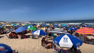 NOVO CAMPECHE A PRAIA MAIS LINDA DE FLORIANÓPOLIS CHEIA DE TURISTAS NESSA TEMPORADA [upl. by Drugi]