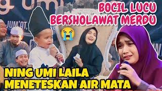 NING UMI LAILA TERBARU amp ADEK PUTRA BOCIL LUCU PINTER SHOLAWAT [upl. by Kcir]