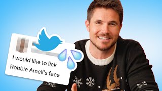 Robbie Amell Reads Thirst Tweets [upl. by Wawro]