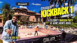 Karate Combat Kickback 1  Live Event  Lutterbach vs Smith with Rick Ross and Big Mike [upl. by Rabka]