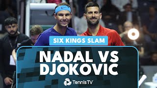 Rafael Nadal vs Novak Djokovic Emotional Match Highlights  Six Kings Slam [upl. by Stephannie657]