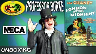 UNBOXING  London After Midnight  PROFESSOR BURKE  NECA  Burke Be A Creepy Sucker [upl. by Marina535]