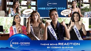 THEME SONG REACTION by COSMO QUEENS  MISS COSMO 2024 [upl. by Luciana399]