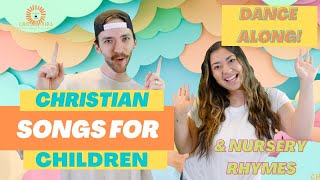 Christian Songs for Children  Jesus Nursery Songs  Dance Along [upl. by Enomyar808]