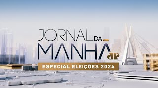 ESPECIAL ELEIÇÕES MUNICIPAIS 1º TURNO  JORNAL DA MANHÃ  061024 [upl. by Goth]