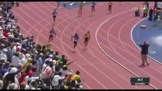 Jamaica VS USA Womens 4x100m Penn Relays 2017 [upl. by Tanney456]