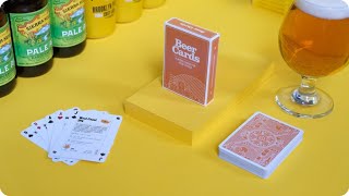 Now on Kickstarter Beer Cards A Deck Of Playing Cards All About Beer [upl. by Lazaro396]