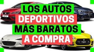 Los AUTOS DEPORTIVOS más BARATOS en México  Motoren Mx [upl. by Ytsanyd413]