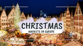 Best Christmas Markets in Europe in 2024  Europe Christmas Destinations [upl. by Dareen697]