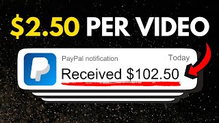 Earn 250 PER Video Watched – Make Money Online [upl. by Riannon]