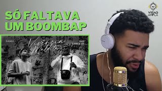 DISRITMIA E VIVÊNCIA MALDITA  Leall Feat Sain  REACT LEALL [upl. by Teresita]