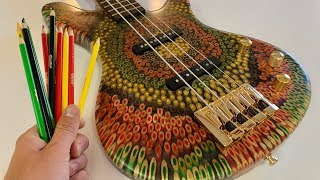 I Built a Reggae Bass Out of Colored Pencils [upl. by Upali]