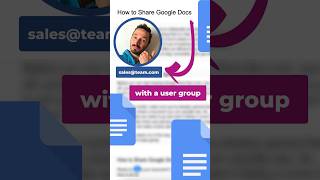 Easiest Way to Share Docs with a Google User Group [upl. by Vadim402]