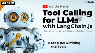 Tool Calling with LangChainjs  Step 02  Defining the Tools [upl. by Acila]