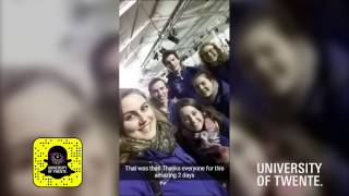 Snapchat Story Bedrijvendagen Twente 2017  Career Fair [upl. by Ardna465]