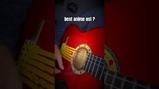 Hueco Mundo Bleach music ost theme nube negra pasta guitar guitartok [upl. by Portie884]