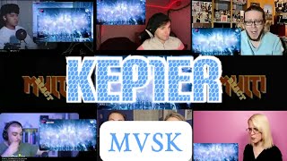 Kep1er 케플러 quotMVSKquot live Stage  Reaction Mashup [upl. by Anirbus24]