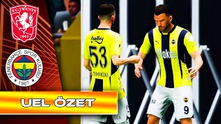 Twente  Fenerbahçe  UEFA Avrupa Ligi 2 Hafta 2425 Maç Özeti [upl. by Swehttam571]