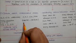 Group Theory in Tamil  Definition of Group  TRB  11th  12th [upl. by Nancy732]