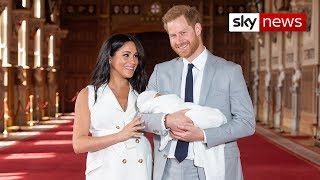 Harry and Meghan face backlash over private christening [upl. by Ahsihat209]