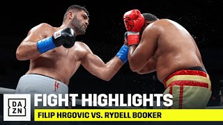 HIGHLIGHTS  Filip Hrgovic vs Rydell Booker [upl. by Anaihsat]