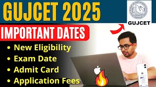 GUJCET 2025 Registration Date  Application Form Exam Date Eligibility amp Fees  GyanRoof [upl. by Ludovico]