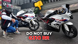 BMW G310RR AFTER 1 MONTH  HONEST REVIEW 💔 [upl. by Ahsenroc]