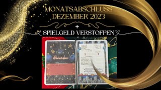 ☺️Monatsabschluss │🎄Dezember 2023│ 💌Umschlagmethode [upl. by Osugi249]