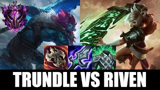 Trundle Top vs Riven Season 14 [upl. by Adler]