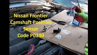 Nissan Frontier Camshaft Position Sensor Replacement [upl. by Eleonora]