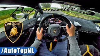 LAMBORGHINI HURACAN PERFORMANTE LP6404 POV Test Drive by AutoTopNL [upl. by Thoer]