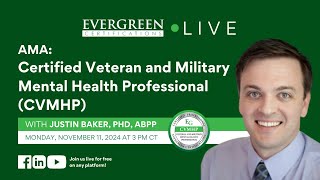 AMA Certified Veteran and Military Mental Health Professional CVMHP [upl. by Stalder900]