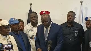 Breaking News Liberia Expresident Weah Urges Citizens to Resist Audit Report July [upl. by Nedac477]