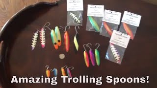 Fishing Magnet Trolling Spoons  Nantahala Tackle Company [upl. by Devinne]