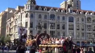 DESFILE DEL DÍA DE AMÉRICA EN ASTURIAS 2015 [upl. by Cathee]