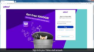 How To Change Yahoo Password Tutorial [upl. by Ahsatal239]