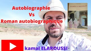 Autobiographie Vs roman autobiographique [upl. by Adniralc]